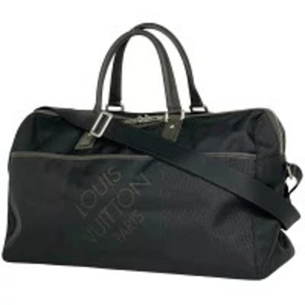 Louis Vuitton Albatross Shoulder Bag Boston Damier Geant Noir Black